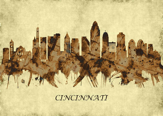 Cincinnati Ohio Cityscape
