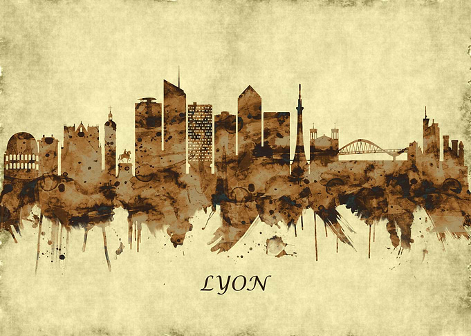 Lyon France Cityscape