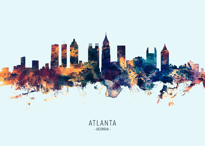 Atlanta Georgia Skyline