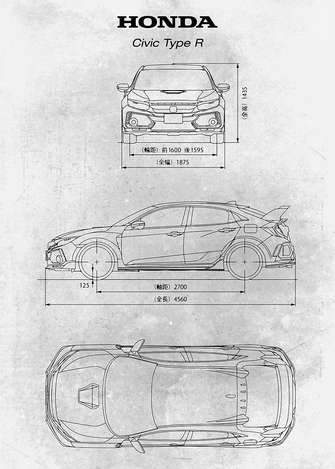 No100 Honda Civic Type R