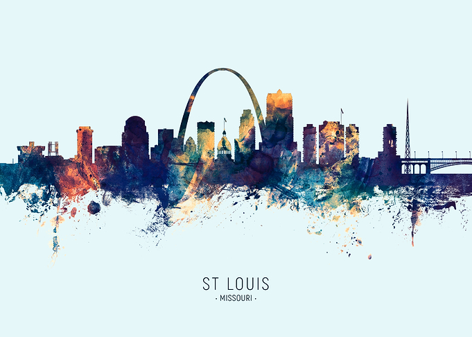 St Louis Missouri Skyline