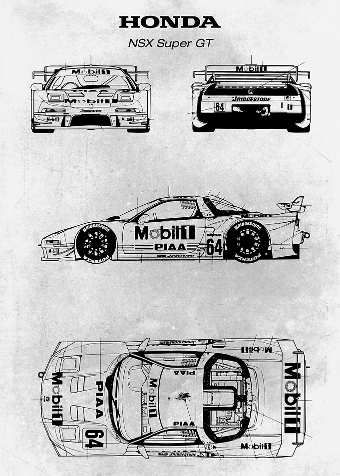 No098 Honda NSX Super GT
