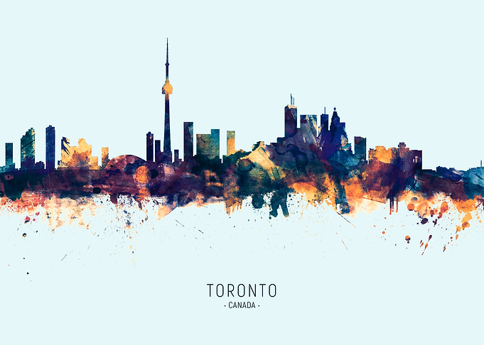 Toronto Canada Skyline