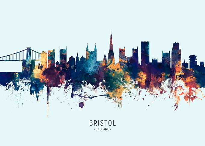 Bristol England Skyline