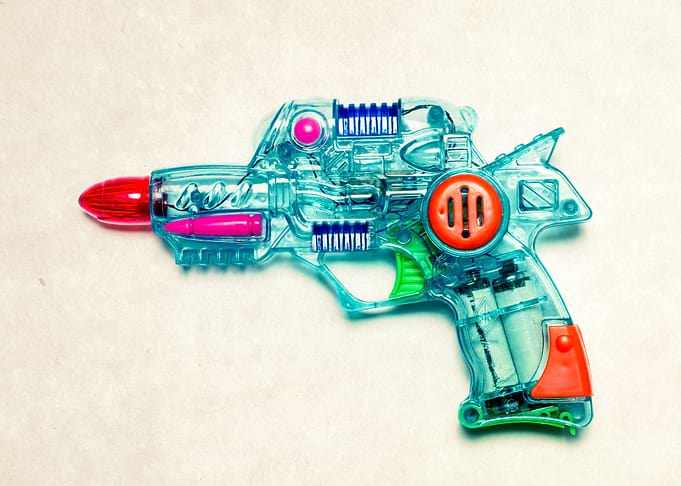 retro ray gun
