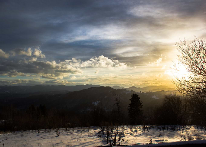 clouds and sunset