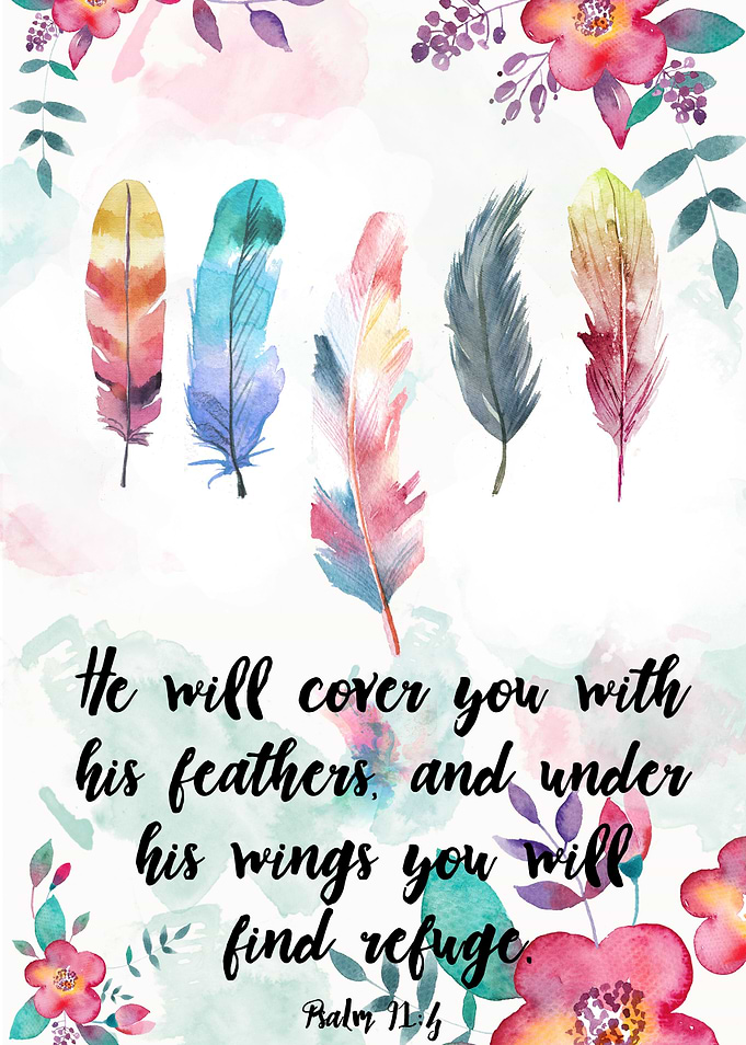 Bible verse psalm 91 4