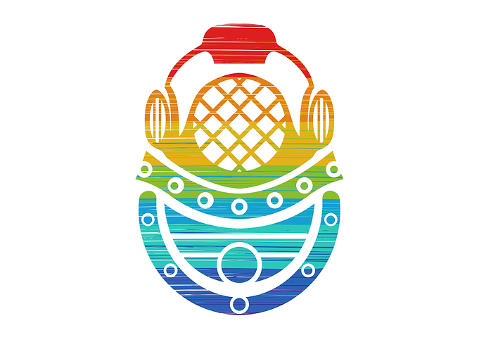 old diver helmet