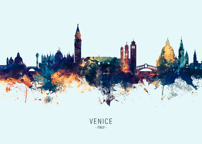 Venice Italy Skyline