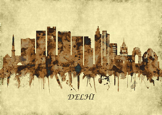 Delhi India Cityscape