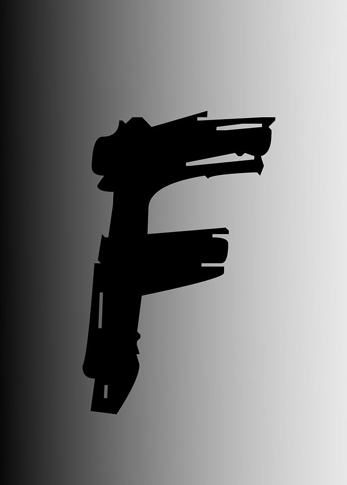 Black Letter F
