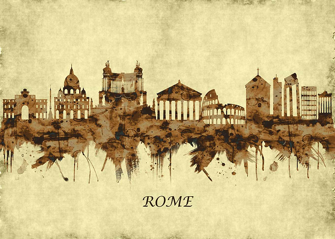 Rome Italy Cityscape