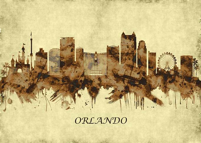 Orlando Florida Cityscape
