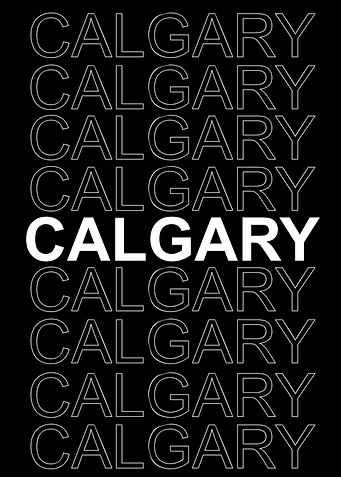 CALGARY City Text