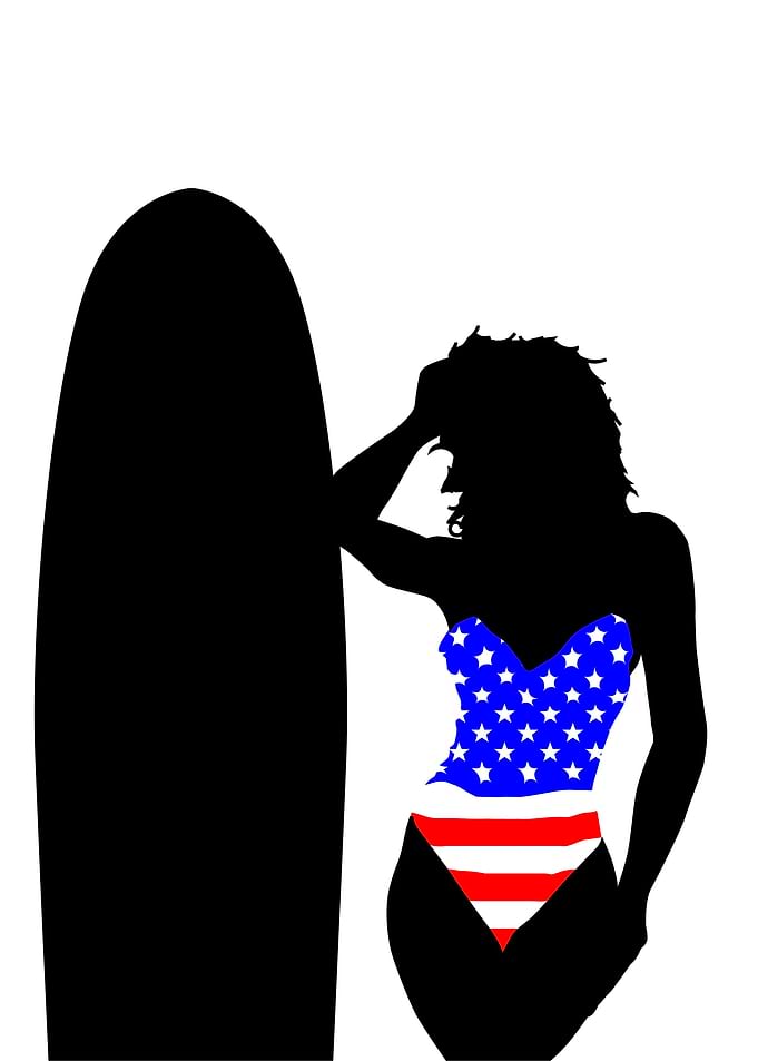 Stars and Stripes Swimsuit