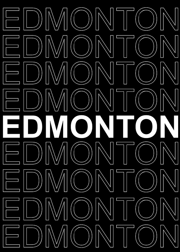 EDMONTON City Text