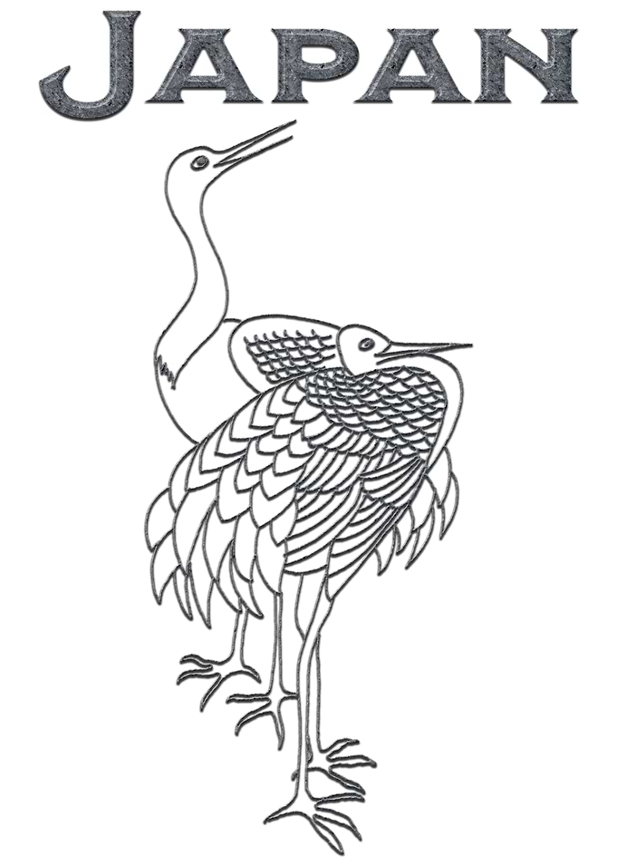 Japan Character Crane