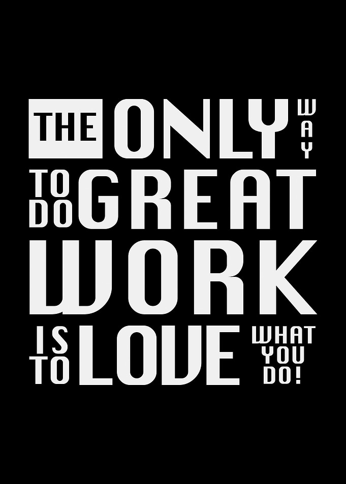 The only way Black Quote