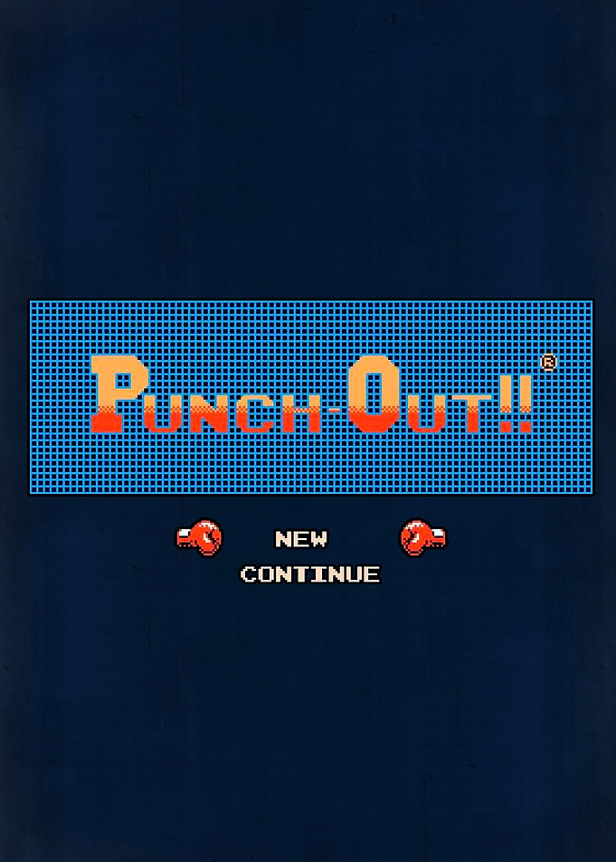 PUNCH OUT NES TITLE SCREEN