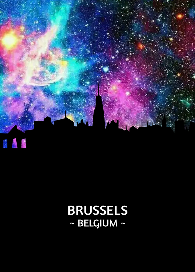 Brussels Belgium Skyline