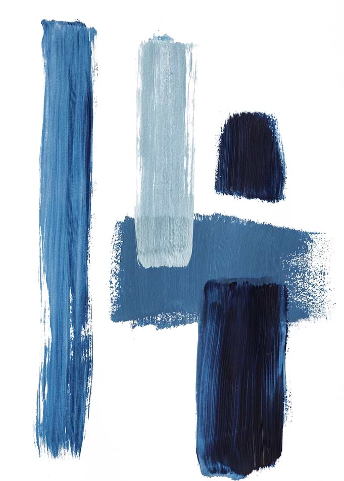 blue