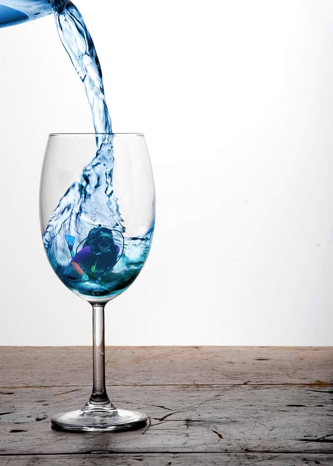 scuba on tap