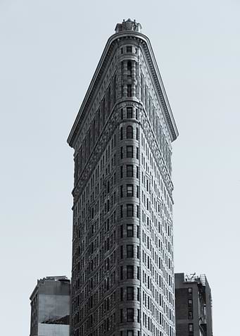 Flatiron Black and White