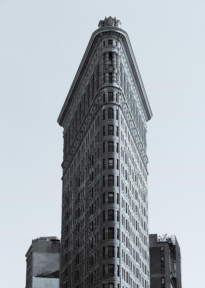 Flatiron Black and White