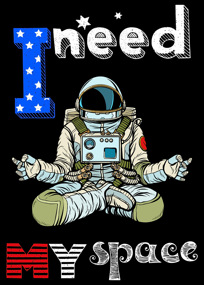 Yoga Pose I need my space