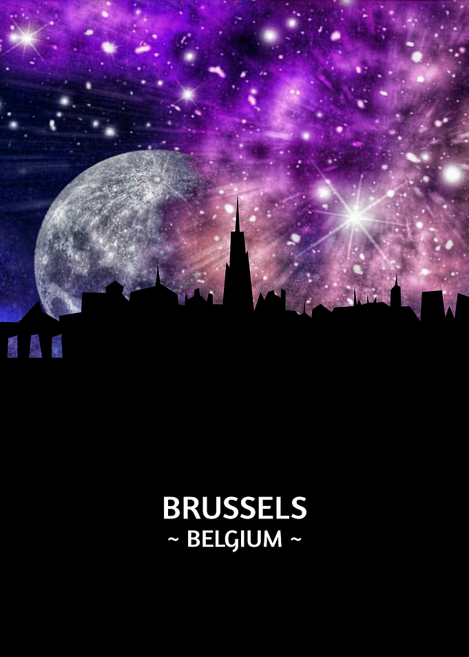 Brussels Belgium Skyline