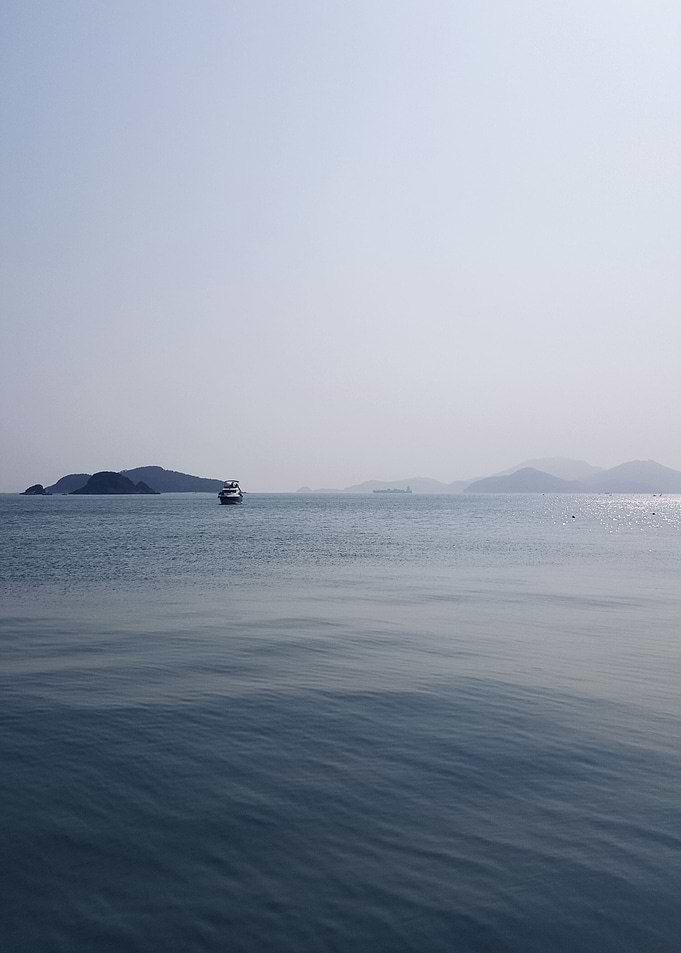 Lonely Sailboat