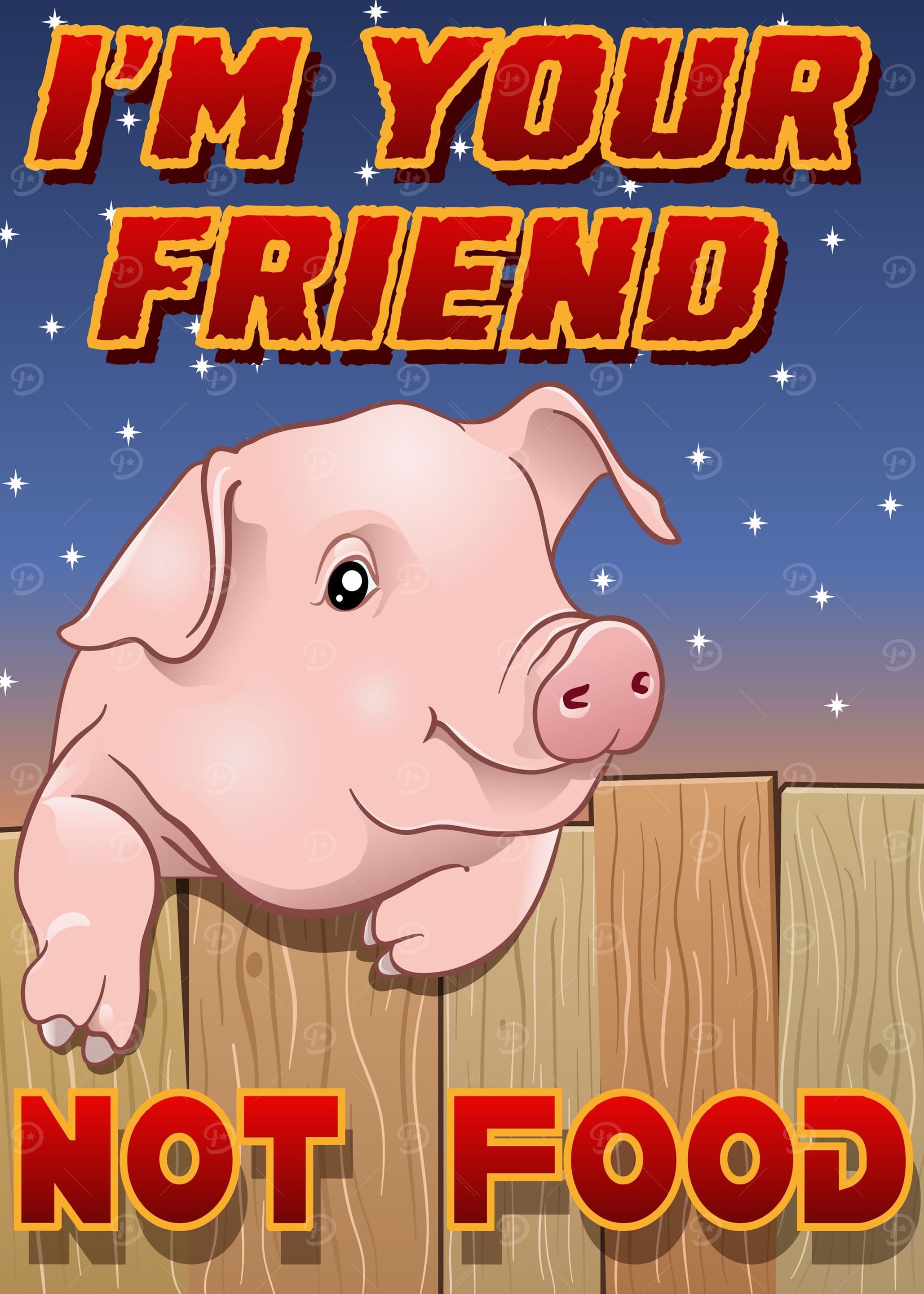 Friends not food