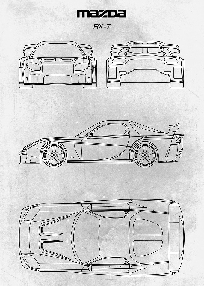 No133 Mazda RX 7