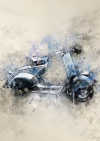 Vespa MP6 Prototype