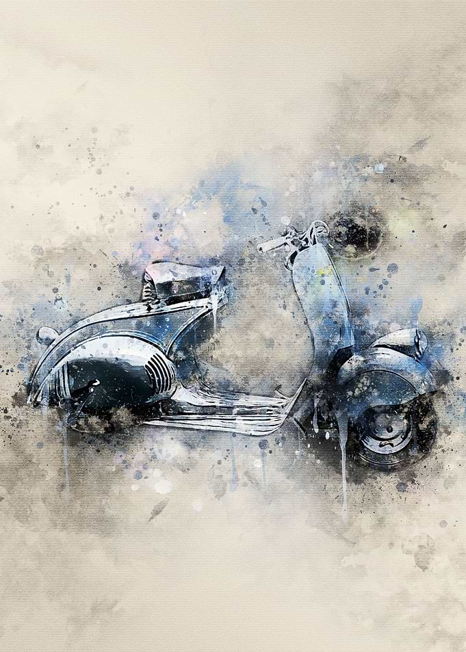 Vespa MP6 Prototype
