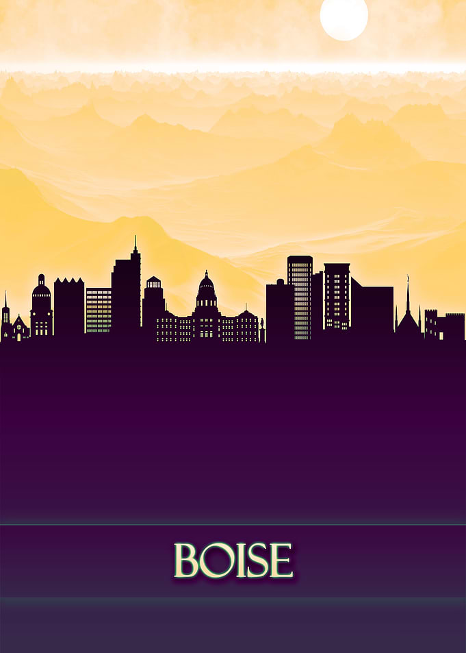 Boise City Skyline