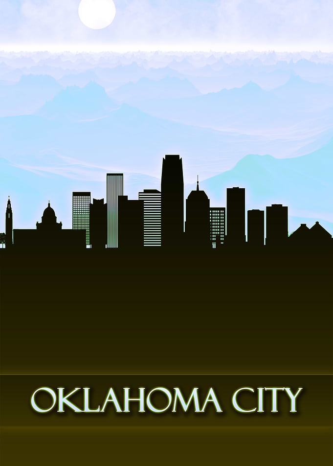 Oklahoma City Skyline