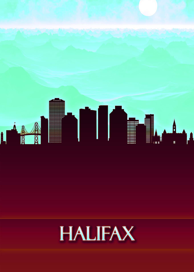 Halifax City Skyline
