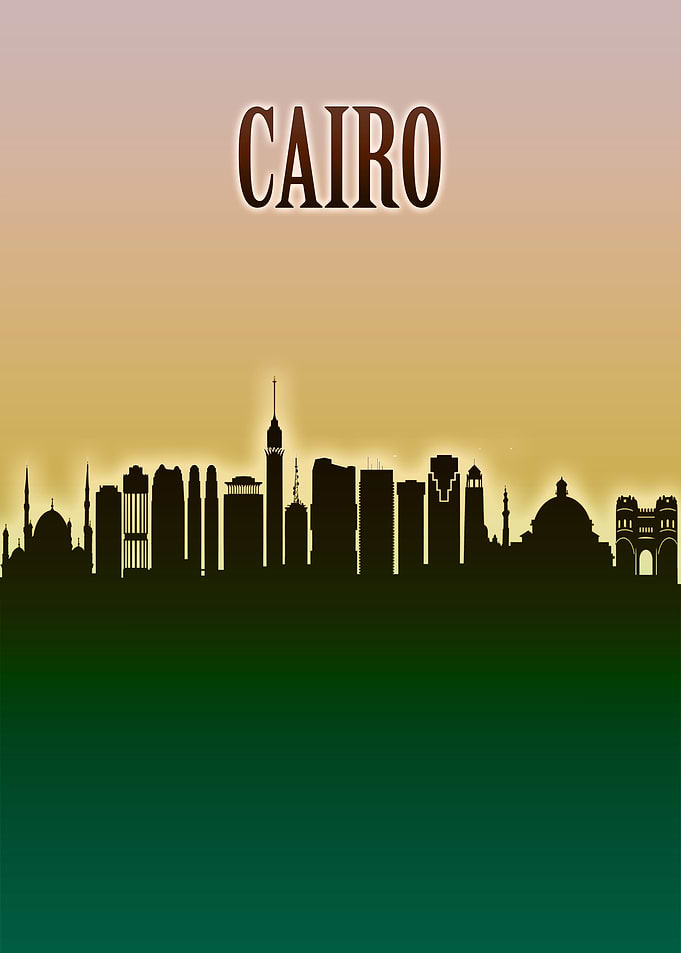 Cairo Skyline Minimal