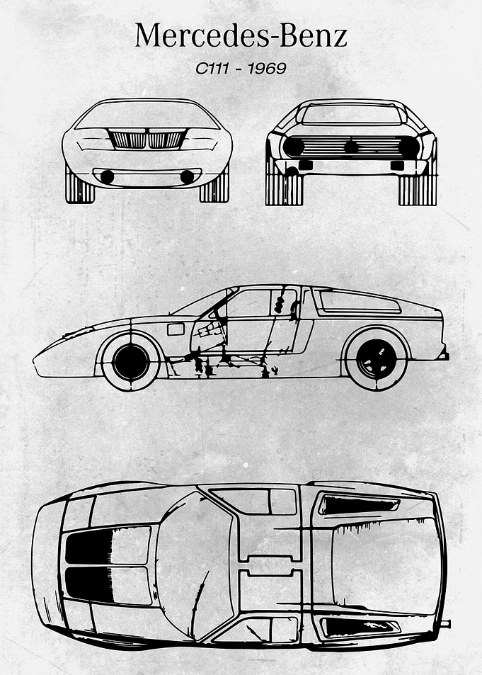 No157 Mercedes Benz C111