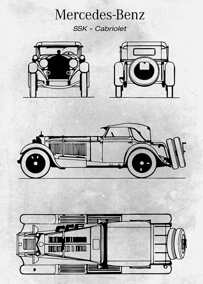 No166 SSK Cabriolet