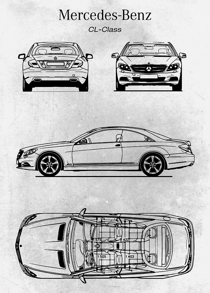 No160 Mercedes CL Class