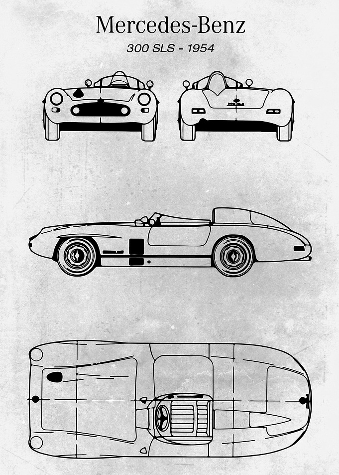 No156 Mercedes 300 SLS
