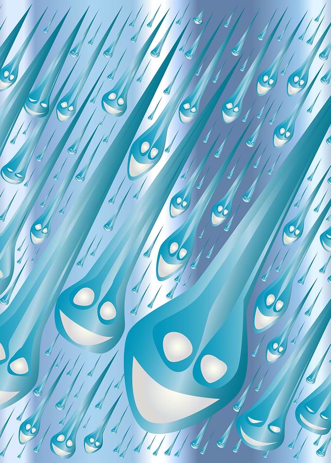Happy Rain Drops