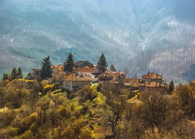 the village at the top