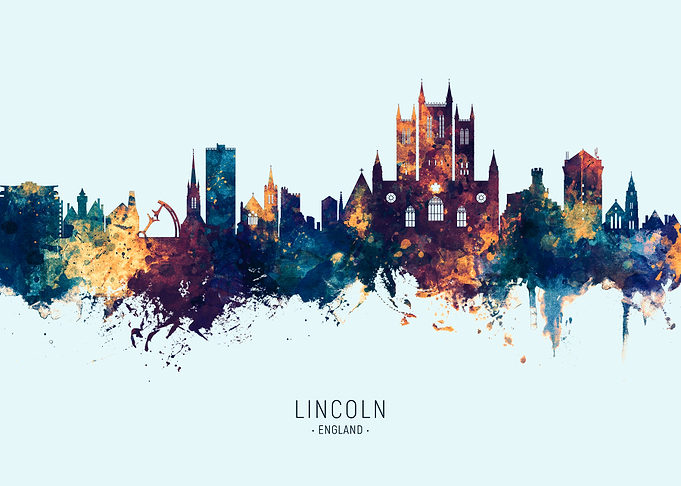 Lincoln England Skyline