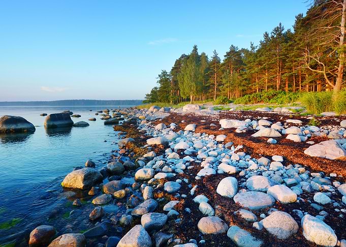 Rocks At The Coast Of Kasm