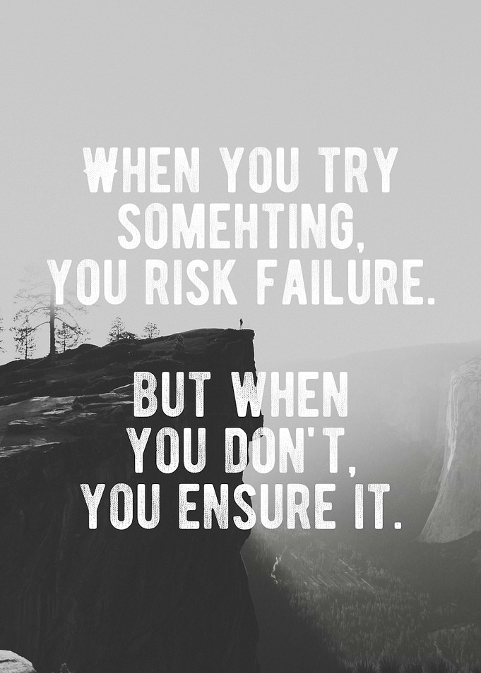 Never Stop Trying Quote