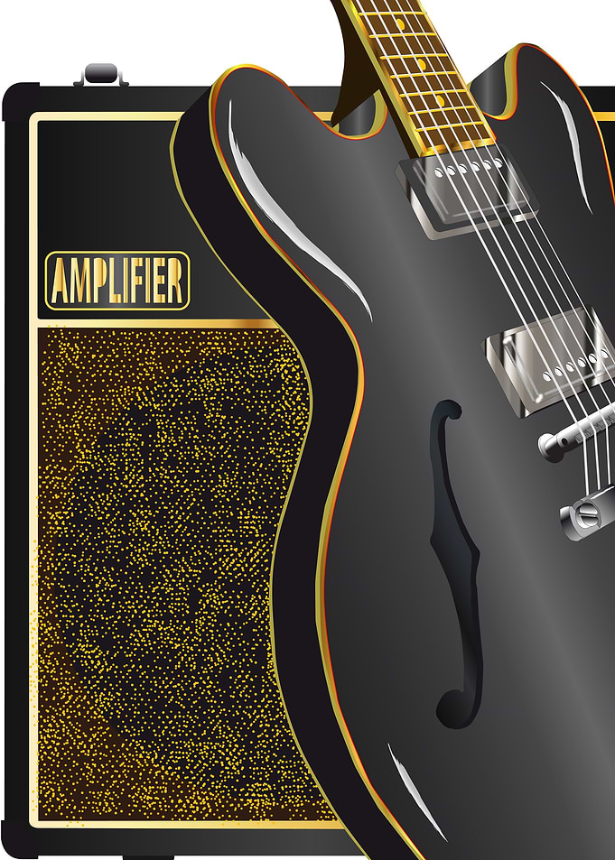 Black Semi And Amplifier