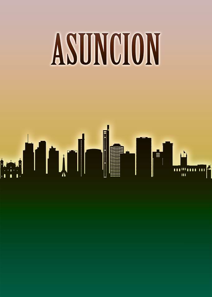 Asuncion Skyline Minimal